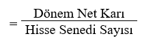 Hisse Başına Kazanç