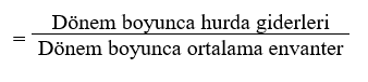 Stok Hurda Oranı